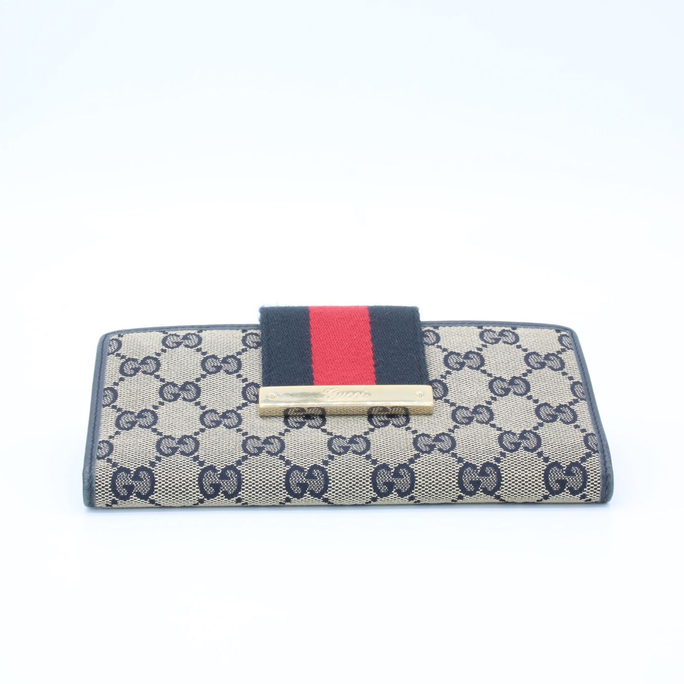 Gucci Portamonete: Gucci GG Canvas Web Continental Geldbeutel – Usato da Urtenen-Schönbühl venduto da jana2kids 3