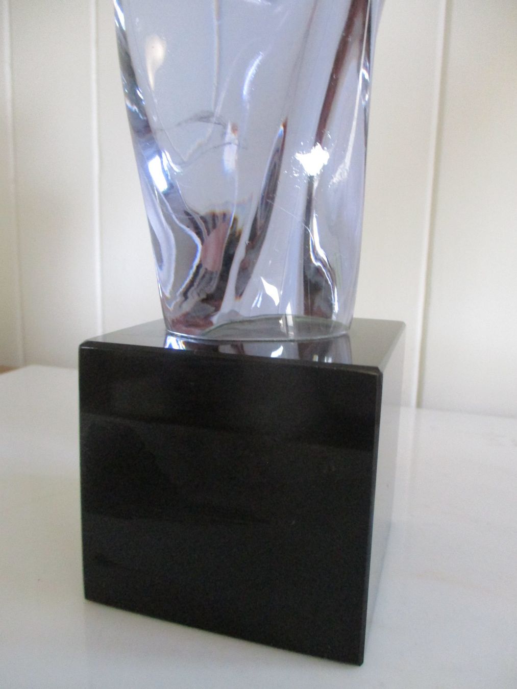 Sculture & Statue: Stylishe Glas-Skulptur "Blue ghost" hellblau Murano Kunst – Usato da Windisch venduto da Autogrammo 3