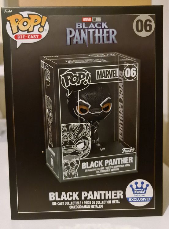 Funko Pop ! Marvel Die Cast Black Panther 06 Exclusive Kaufen auf Ricardo