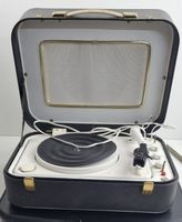 Kofferplattenspieler/Plattenspieler Komet Lenco record II