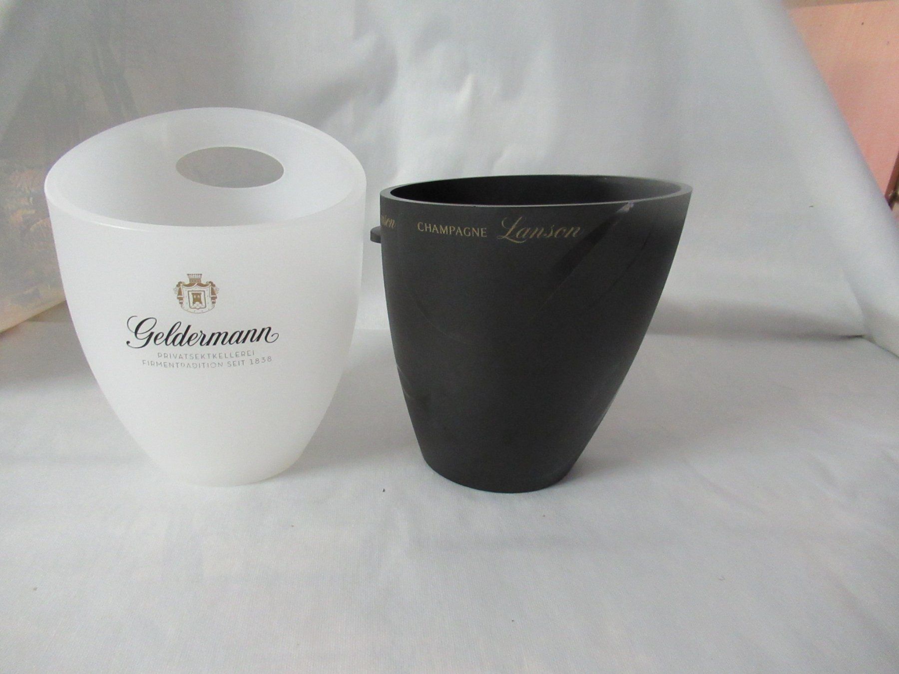 Moet Altro: 4 Sekt Champagnerkübel HENKELLGELDERMANN LANSON MOET&CHANDON – Usato da Trimbach venduto da donlyn 5