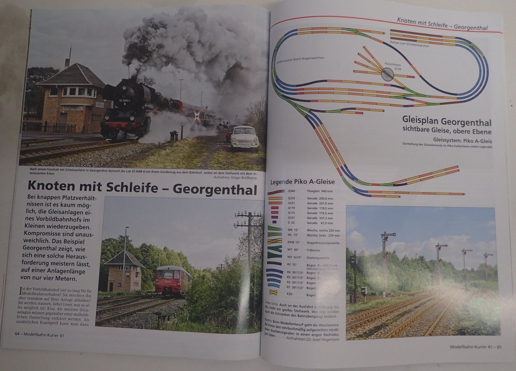 Riviste & Magazine: Modelbahn Kurier - Gleis und Modellbahn Pläne – Usato da Lausanne venduto da Biquette6 6