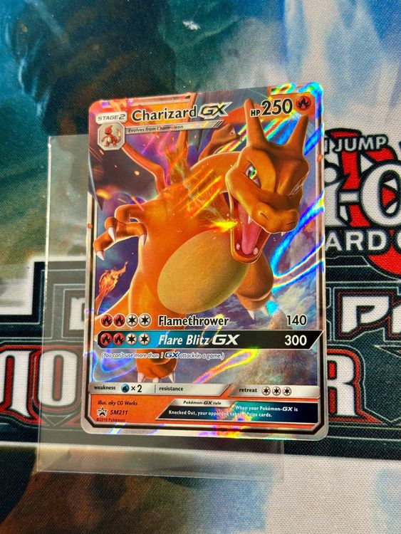 Pokémon / Charizard GX / SM 211 / SM Black Star Promo Rare (Gebraucht ...