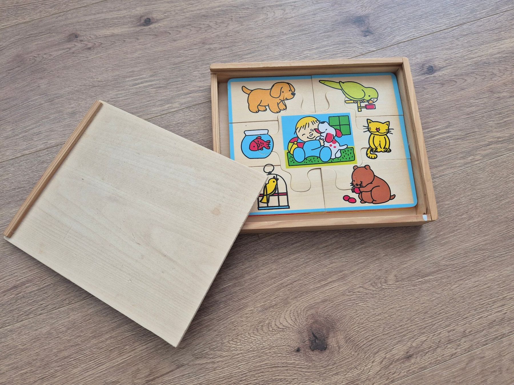 Puzzles: 4-teiliges Kinder Holz Puzzle 4 – D'occasion à Andelfingen par Dumdidum 1