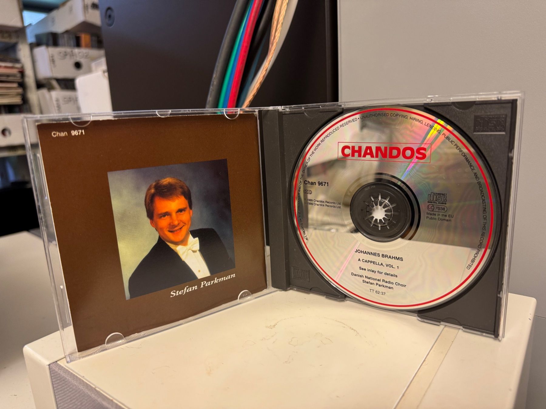 CD: Brahms, Parkman - A Cappella Volume One - SRA05B – Usato da Küsnacht ZH venduto da pdproject 2