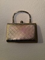 Elegante Vintage Handtasche/Clutch in Gold, perfekt für den