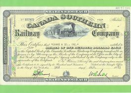 Canada Southern Railway Company, 1963