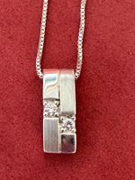 835 Silberkette mit 925 Silber Anhänger