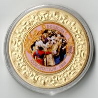 Coronation_1953_Med 1_Dei Gratia Regina_Elizabeth II_Gedenkm