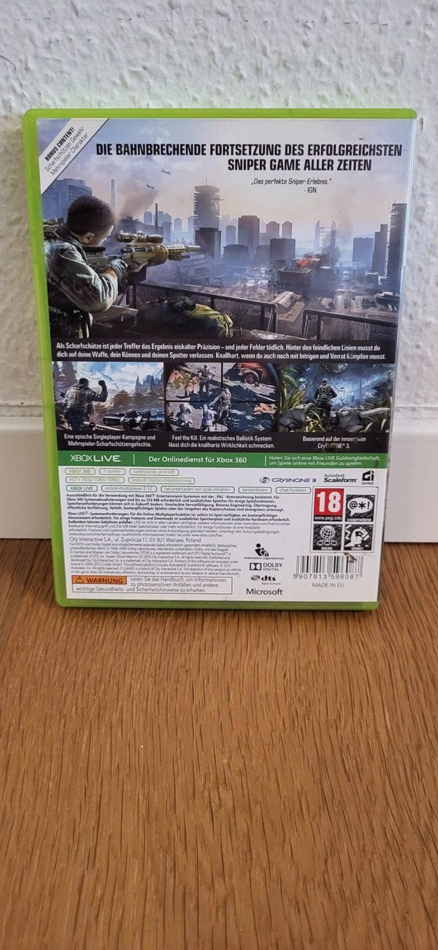 Microsoft Giochi: Xbox 360 - Sniper 2 Ghost Warrior – Usato da Münsingen venduto da DigitaleSpielecke 1