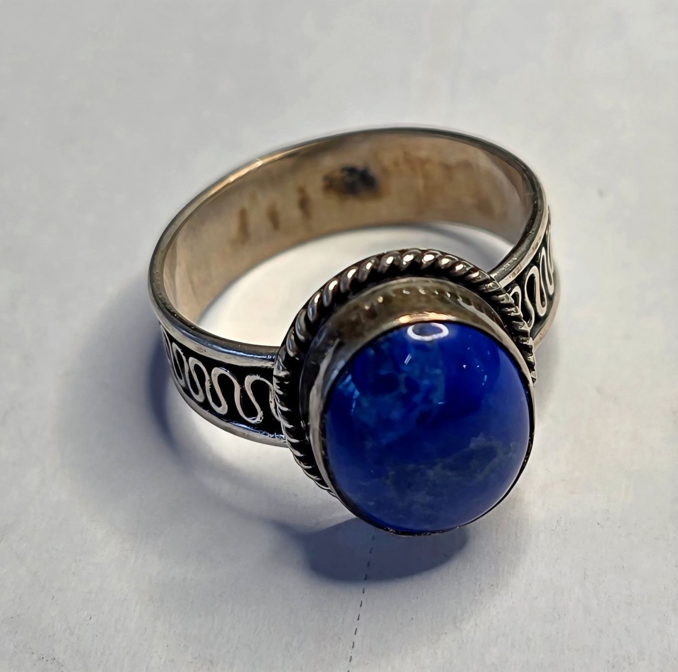 Ringe: Lapis lazuli Fingerring Silber – Neu (gemäss Beschreibung) aus Zürich von Benedikt21 5