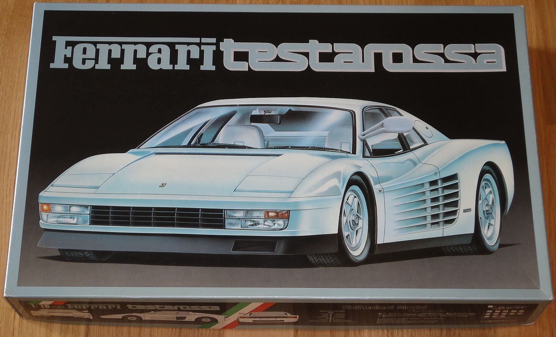 Kit di modellismo & Modellini statici: FUJIMI FERRARI TESTAROSSA WHITE 1:16 – Nuovo (secondo la descrizione) da Frümsen venduto da Malibu69