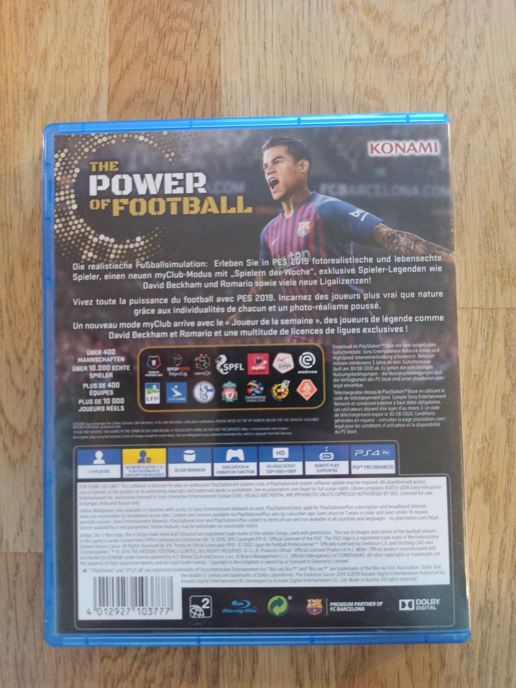 Giochi: PES 2019 - Pro Evolution Soccer PS4 / PS5 – Usato da Oberweningen venduto da mar_87mx 1
