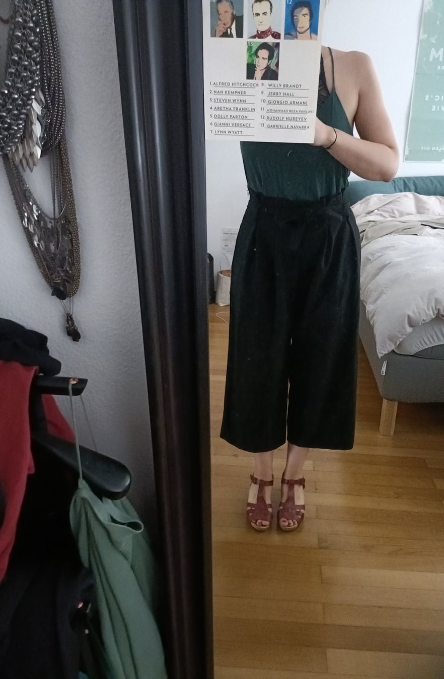 Pantaloni: Culotte Hose schwarz – Nuovo (secondo la descrizione) da Basel venduto da acrettenand 7