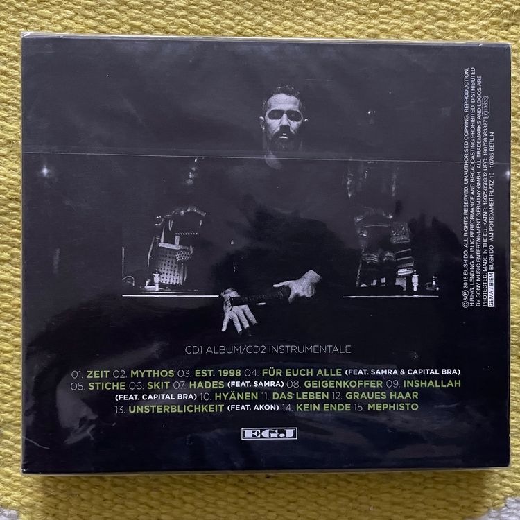 Erstaunlich Bushido Album Neu Ebenbild