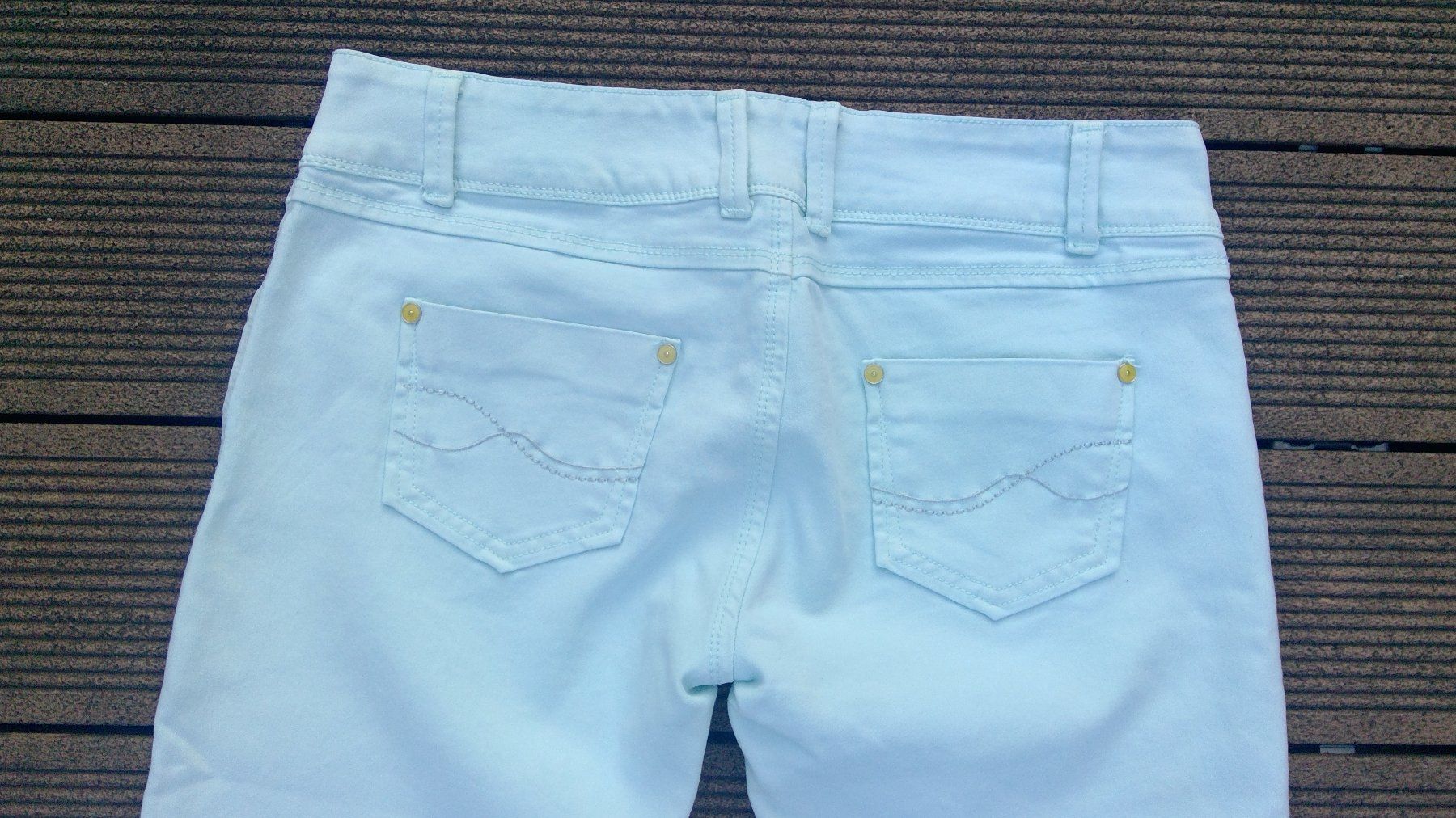 Pantaloni: Pantalon bleu clair HYDEE Chicorée, taille 40 (98cm) – Nuovo (secondo la descrizione) da Agiez venduto da chouchanelle 4