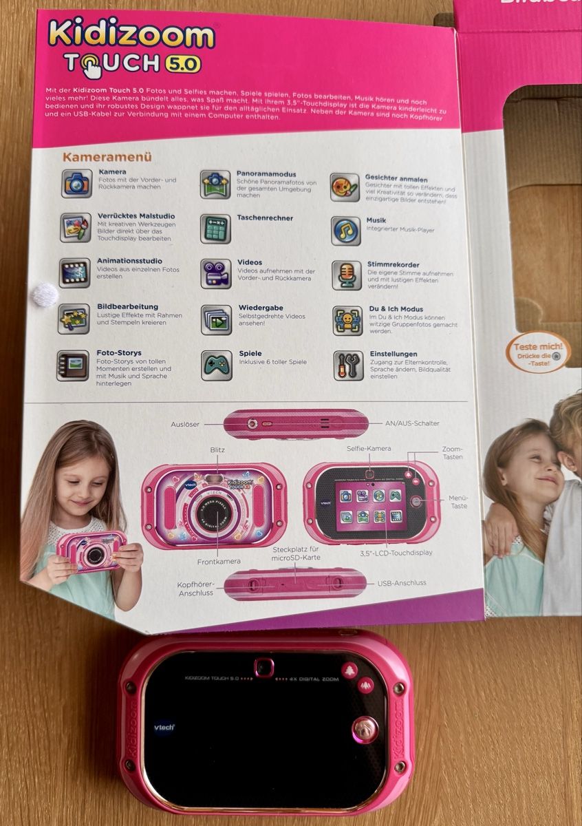 Vtech Appareil photo: VTECH Kidizoom Touch 5.0 Digitalkamera – D'occasion à Wolfwil par whyjoker 3