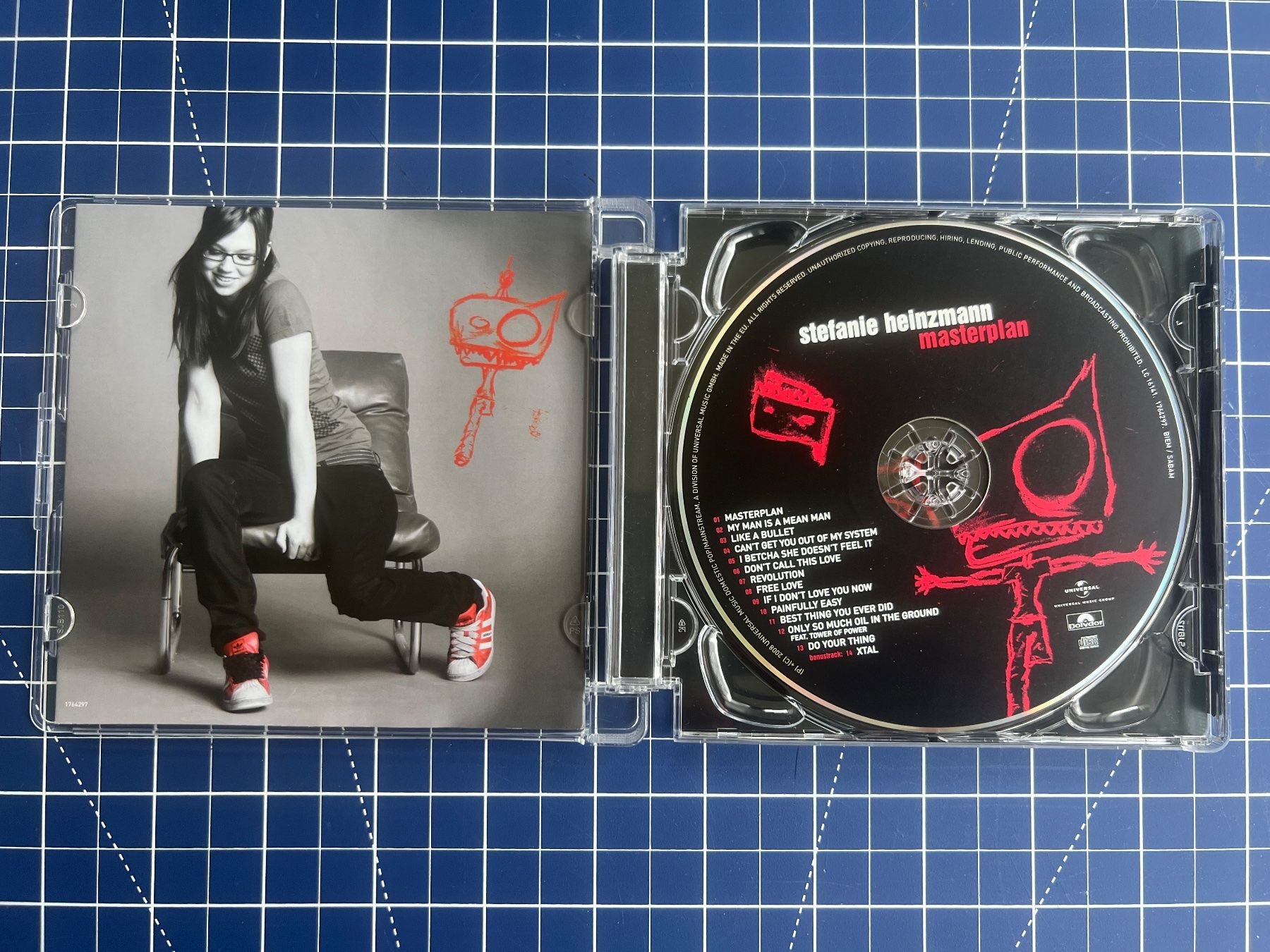 CD: Stefanie Heinzmann – Masterplan – Usato da st.gallen venduto da sophiephie 1