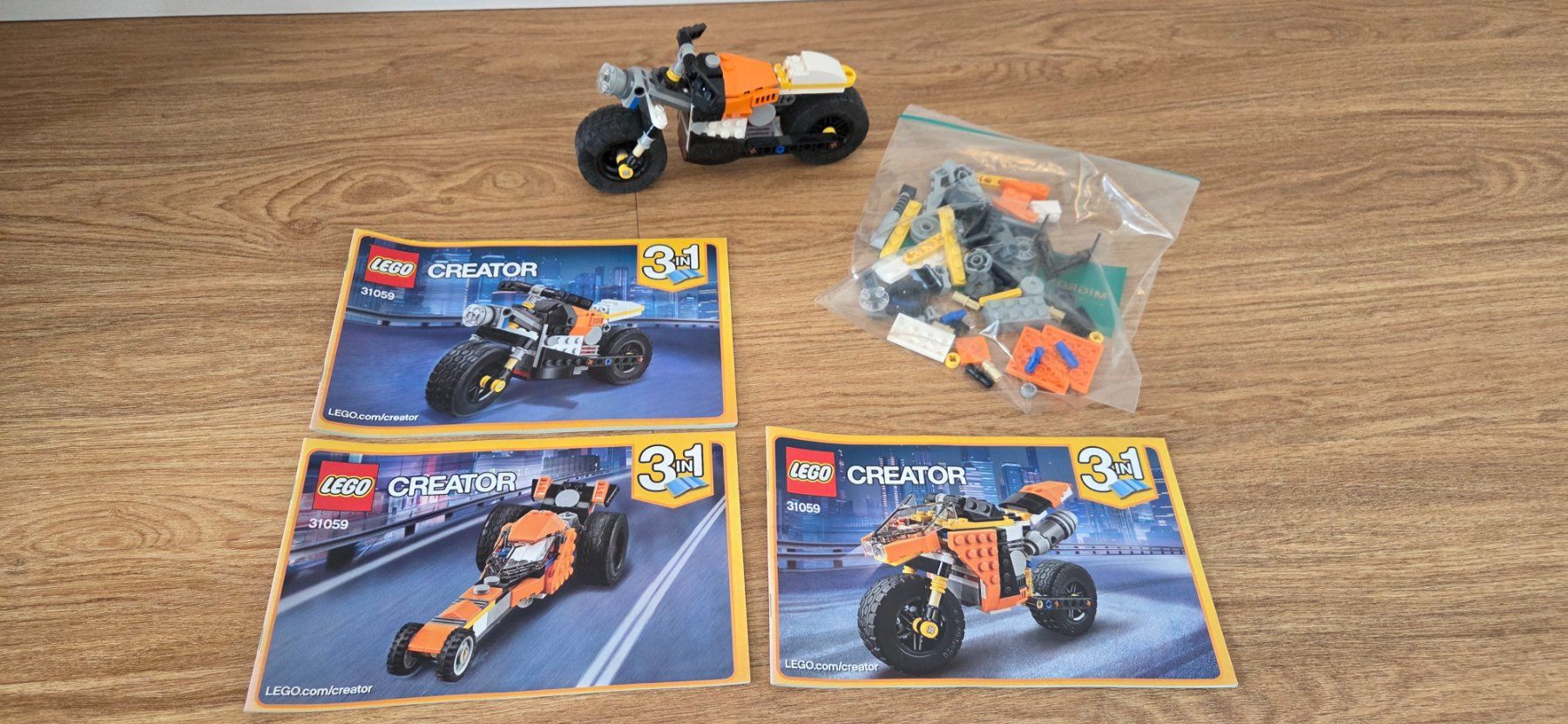 Lego Kit di costruzioni: Lego Creator 31059 Strassenrennmaschine – Usato da Hägendorf venduto da Hedi3 1