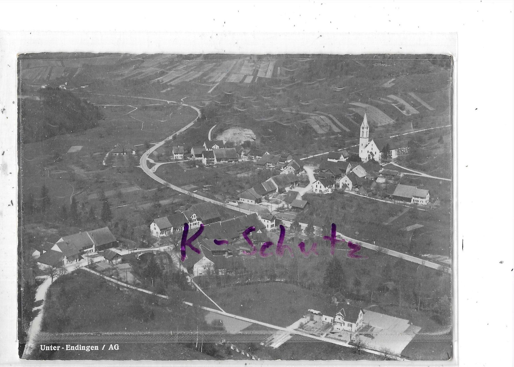 Cartoline postali: AG Unter-Endingen – Usato da Schocherswil venduto da Wilare