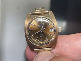 Certina Club 2000/14 Karat 585 Golduhr sehr selten mit Punze