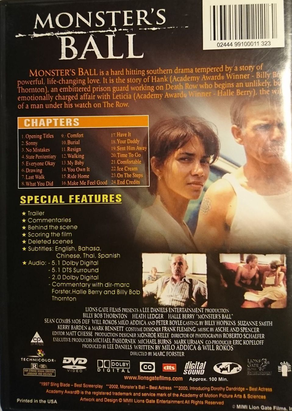 Tous les DVDs: MONSTER'S BALL – D'occasion à Zürich par Raz88 1