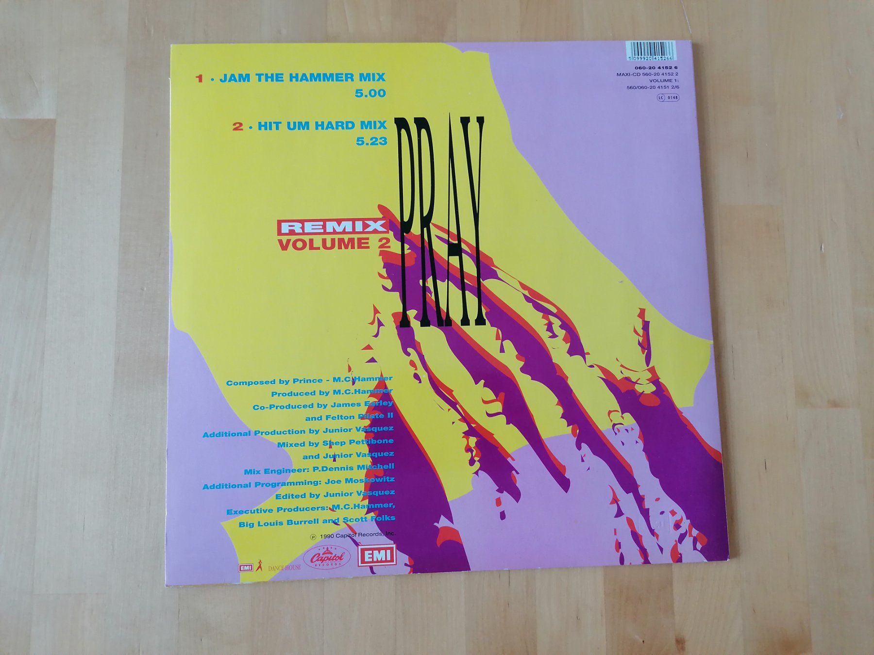 Schallplatten: MC Hammer – Pray (Remix Volume 2) – Gebraucht aus Emmenbrücke von WintoWin 1