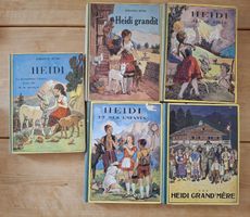 Livres Heidi 1939 / édition Henri Studer