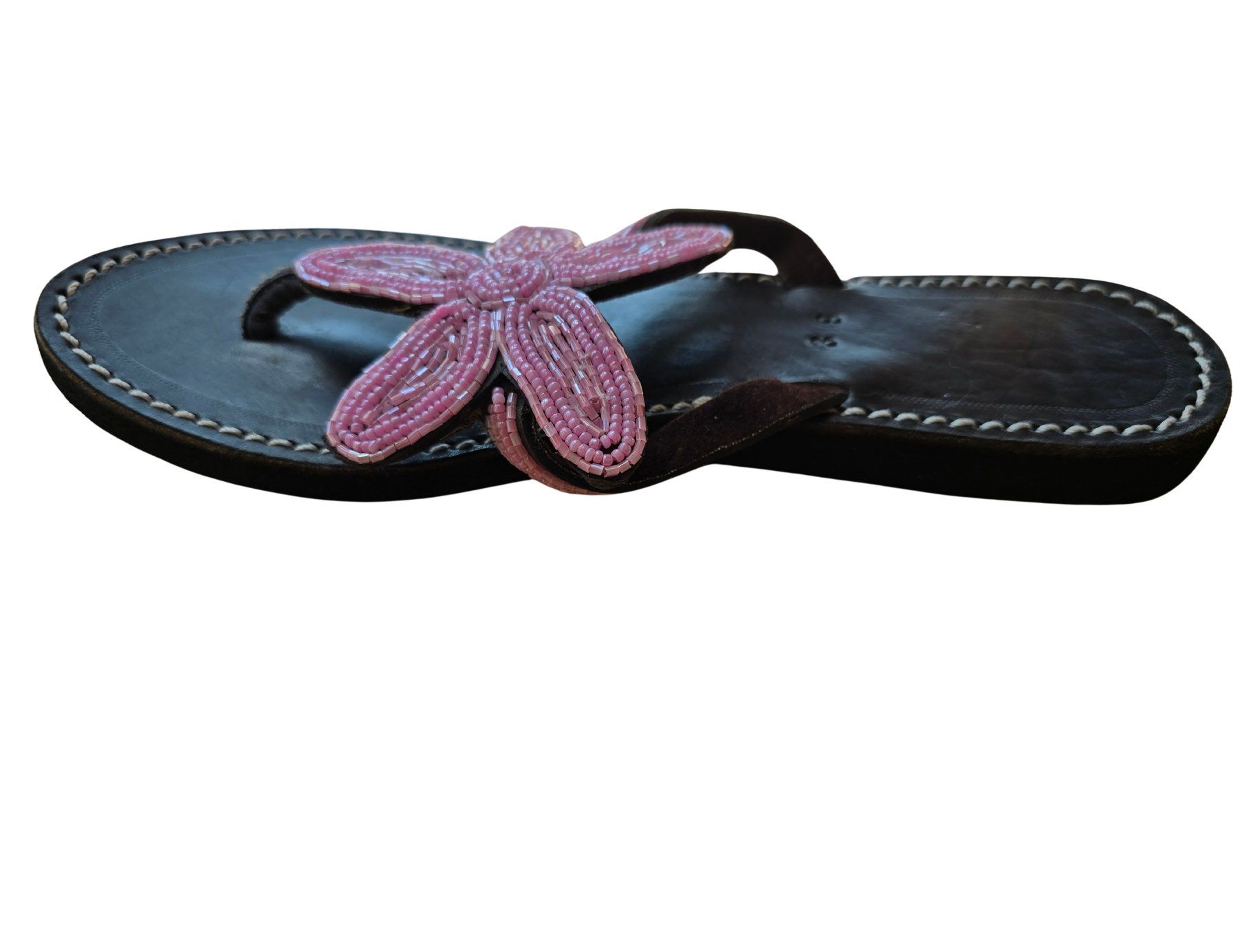 Scarpe da donna: Handgemachte Leder-Sandalen - Rosa 39 – Nuovo e nell'imballaggio originale da Brione s. Minusio venduto da Littleninja 2