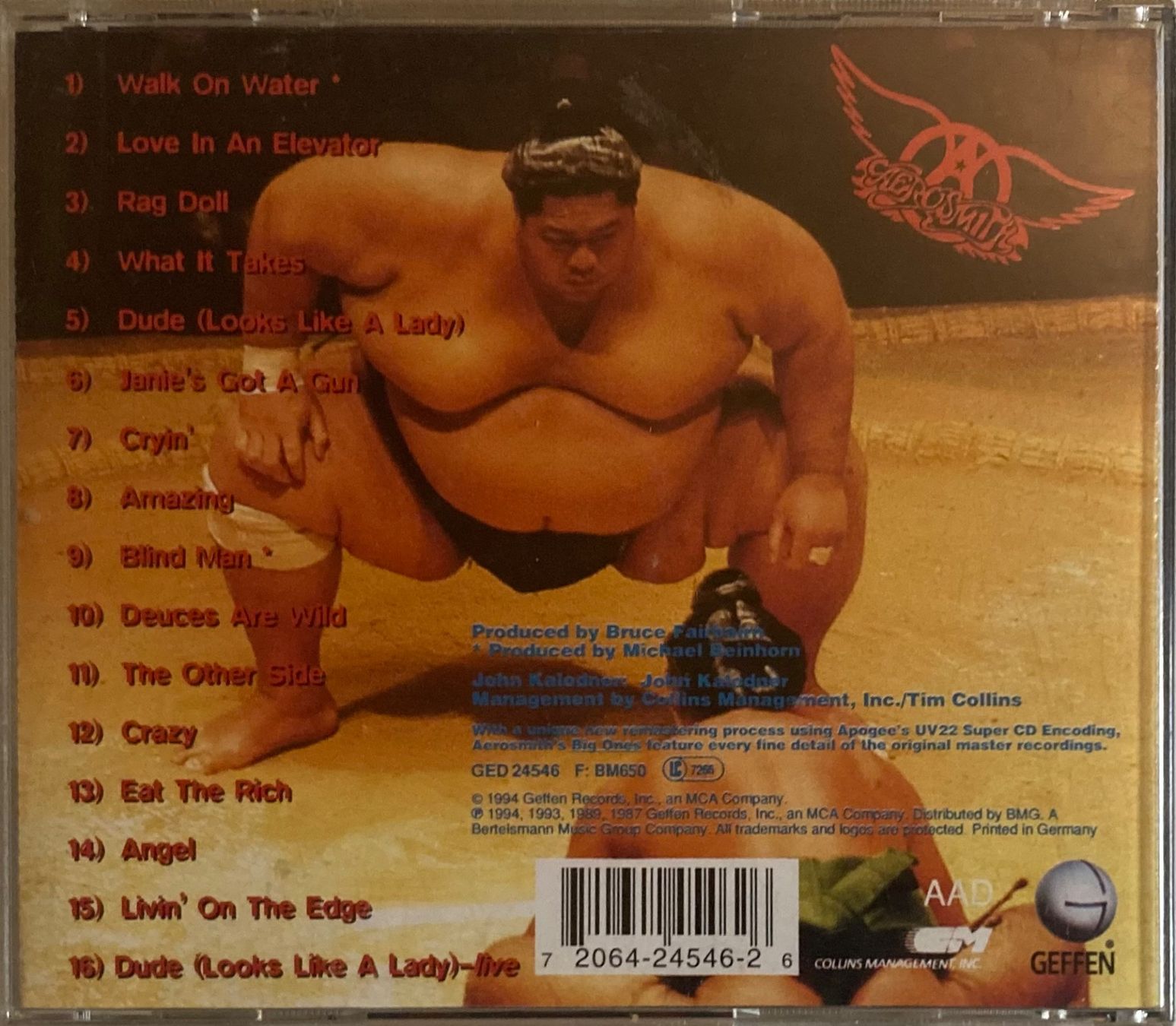 CDs: AEROSMITH - BIG ONES – Gebraucht aus Poliez-Pittet von Newtown-Records 1