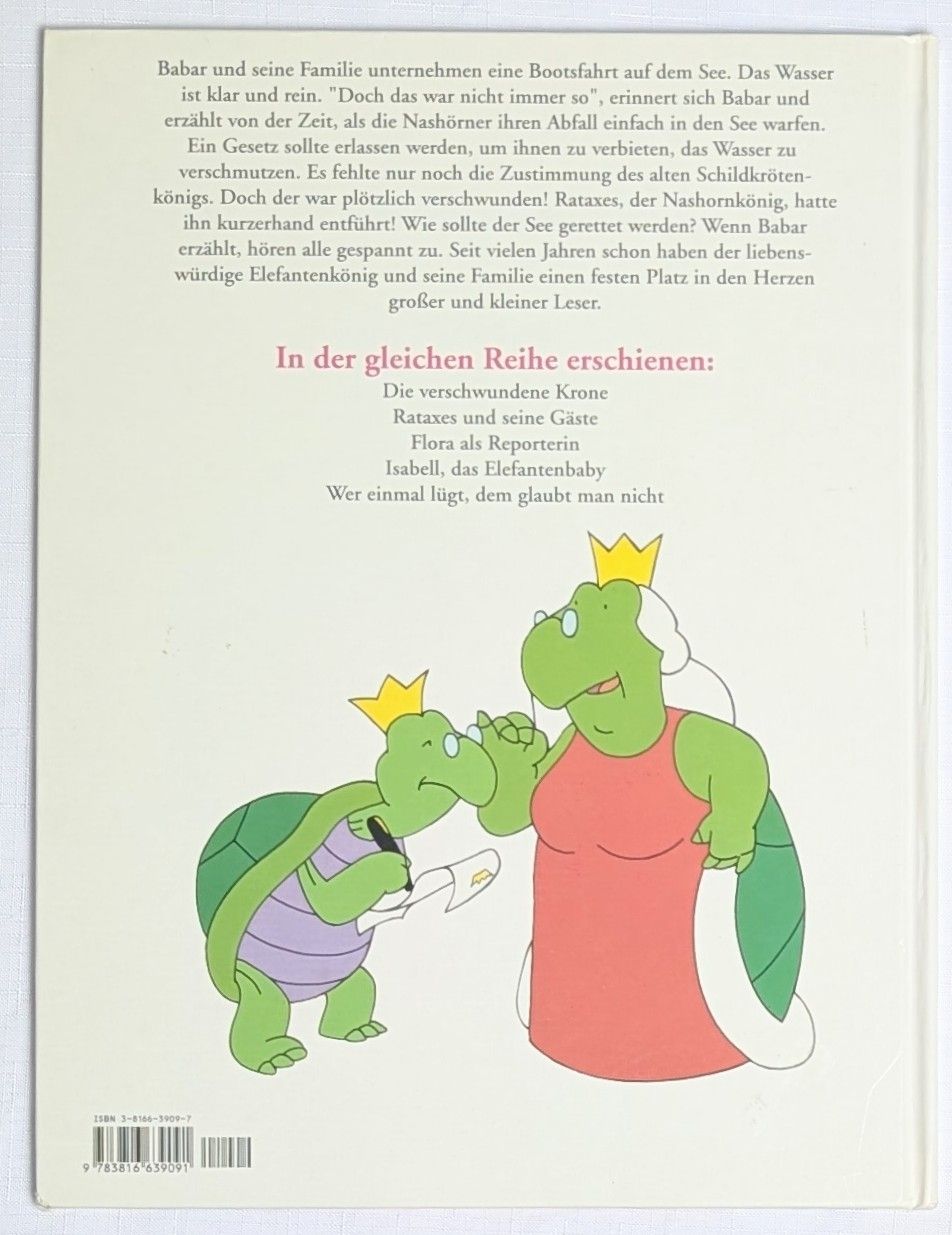 Bücher: Babar - Wie der See gerettet wurde – Neu (gemäss Beschreibung) aus Wängi von ABIZONE-86 5