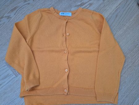 H&M Strickjacke orange Grösse 98/104