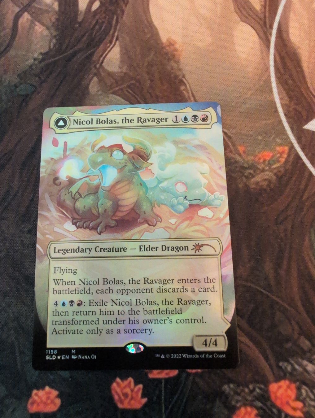 Magic The Gathering Sammelbilder & Trading cards: Nicol Bolas the Ravager Foil – Gebraucht aus Oeschgen von cyr_ww2x 1