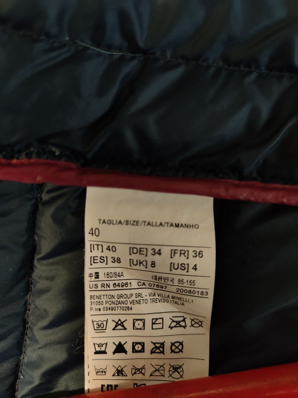 Benetton Giacche & Cappotti: Benetton Daunenjacke, Gr. 40 ( D34) – Usato da Biel Bienne venduto da anjasch 6