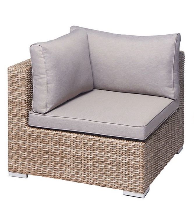 Divani: 2 Polyrattan Eckmodule - Lounge Gartenmöbel Sofa – Nuovo e nell'imballaggio originale da Zürich venduto da Luca-g79 1