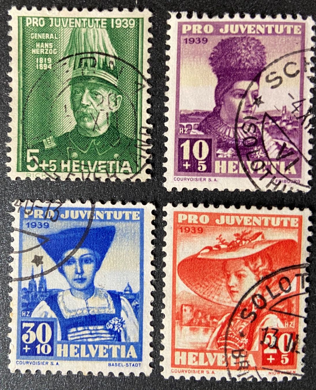 Tutti i francobolli: Lot  Pro Juventute Sätze 1932 - 1941 – Usato da Böckten venduto da Hansi36 7