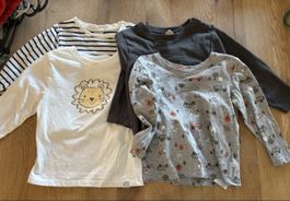 4 dünne Pullover, Grösse 86/92