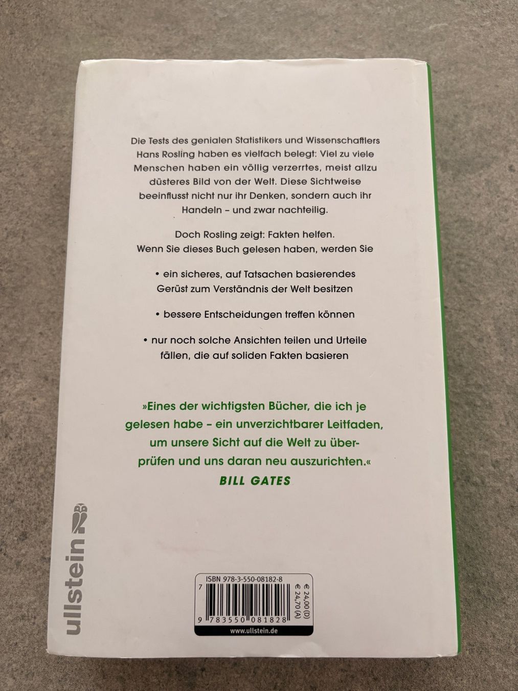 Libri: Factfulness – Nuovo (secondo la descrizione) da Wil SG venduto da adi9k 1