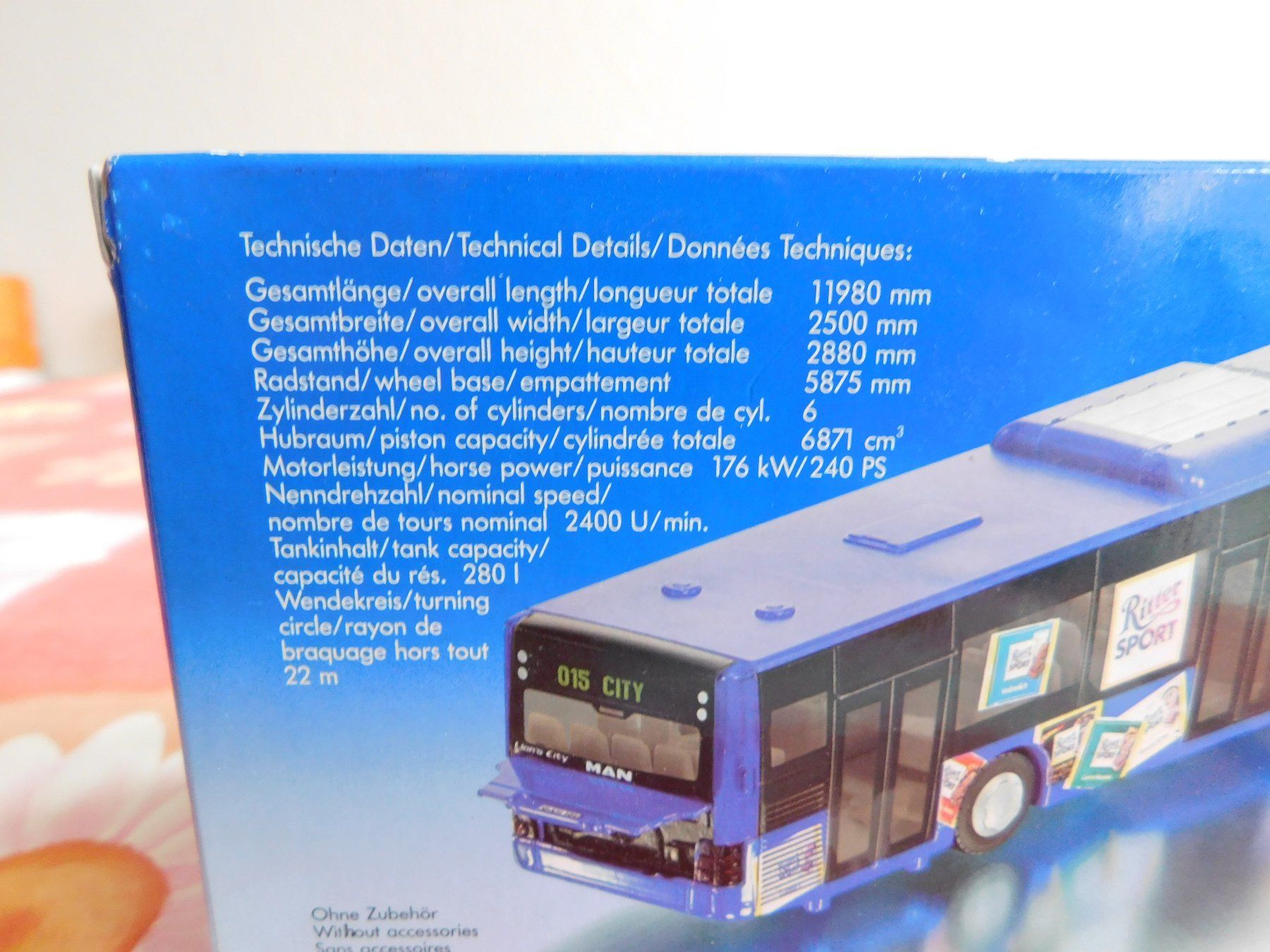 Siku Modellini d'auto: Siku Linienbus Stadtbus – Nuovo (secondo la descrizione) da Strengelbach venduto da Wedi73 7