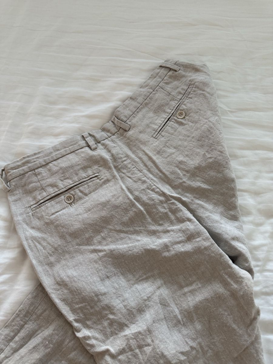 Zara Pantaloni: Zara Leinenhose Herren Gr. 40 – Usato da Volketswil venduto da habibeoez 1