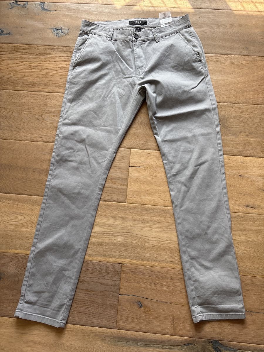 Pantaloni: Smog Herren Hose, Gr. 31, Grau – Nuovo (secondo la descrizione) da Hendschiken venduto da Urania