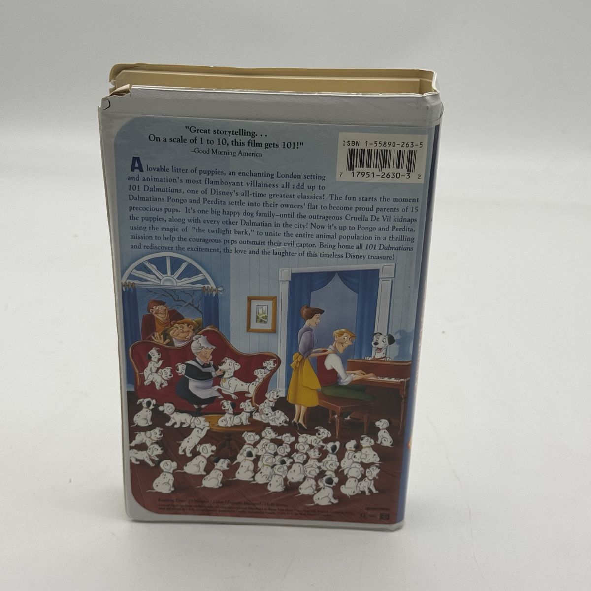 Tutti i VHS: Disney VHS Black Diamond – 101 Dalmatians – Usato da Kloten venduto da Warehouse81 3