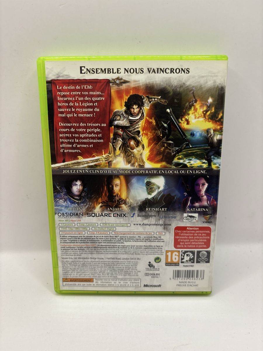 Giochi: Dungeon Siege III Xbox360 – Usato da Genève venduto da sho_67qj 1