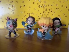 Demon Slayer 4 Figuren Anime Sammlerstueck gut