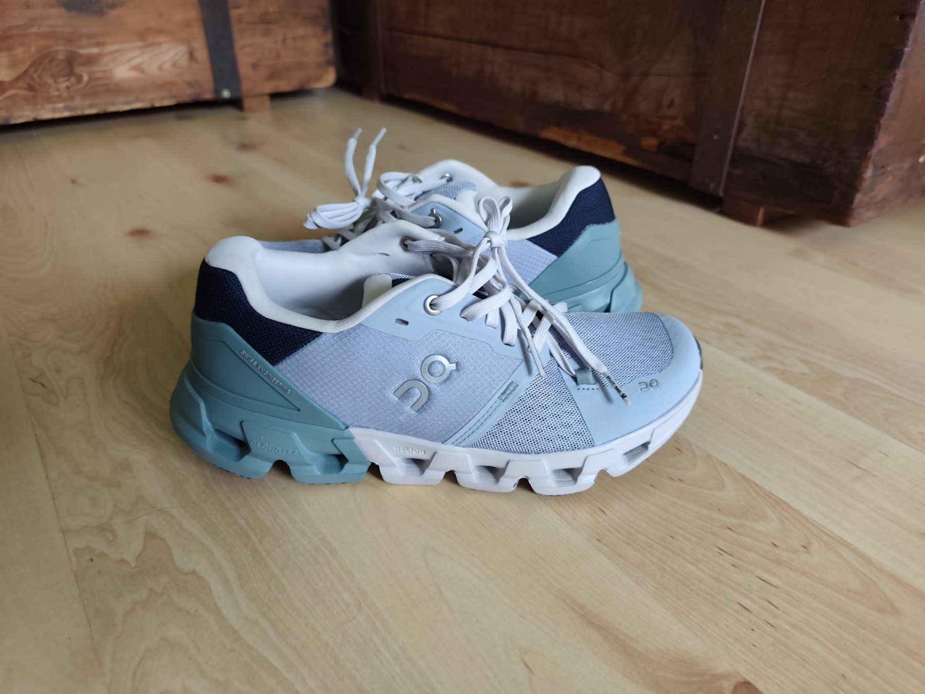 On Scarpe da donna: On Cloudflyer 4 Laufschuhe - Grösse 39 - hellblau – Nuovo (secondo la descrizione) da Rheineck venduto da Polcadot 7