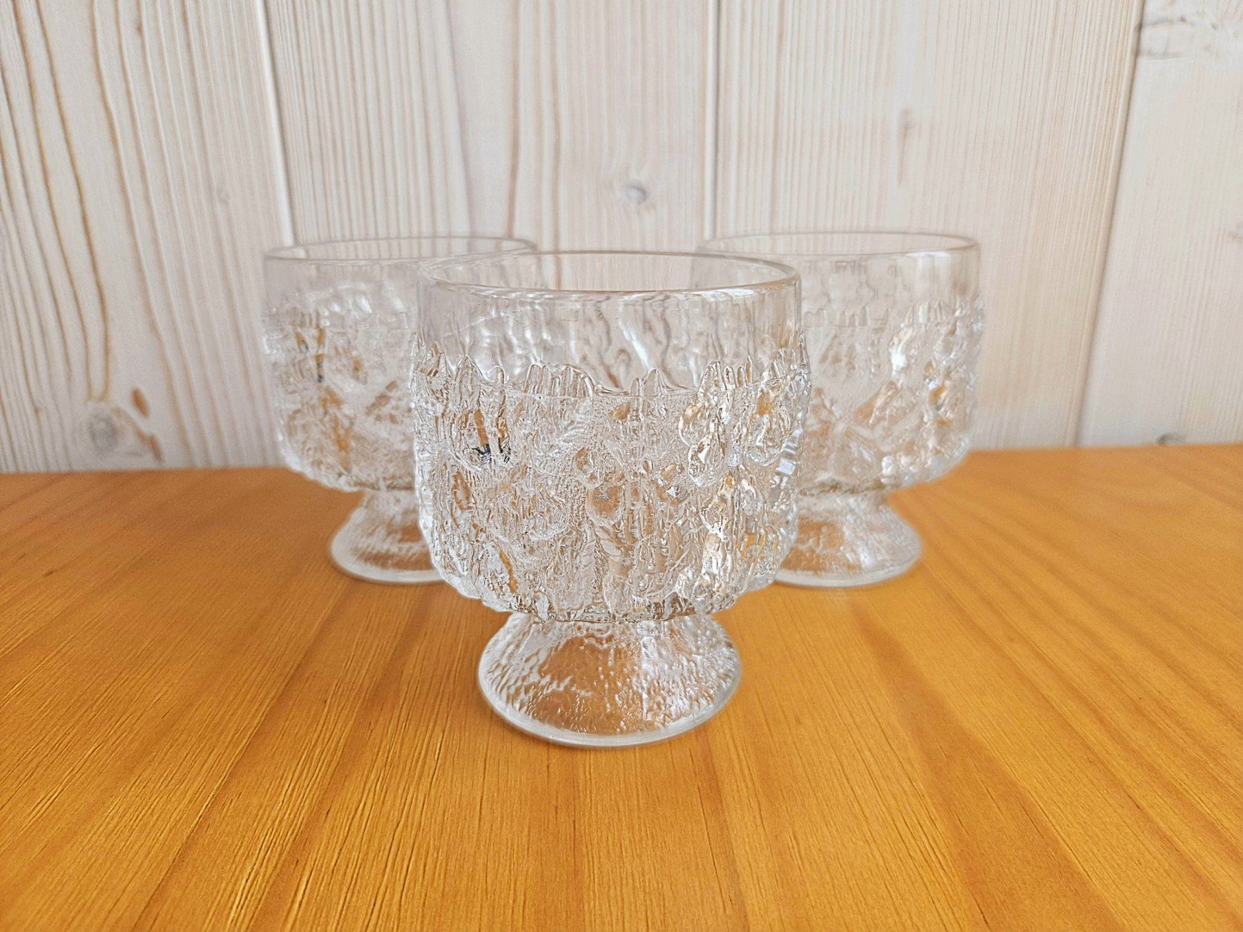 Bicchieri: Goebel Charlottenhutte Verres Gläser Eisbecher Glacebecher – Usato da St-Aubin-Sauges venduto da melisaande 1