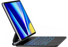 TASTATUR HÜLLE Ipad PRO 11 Zoll 4/3/2/1 - iPad AIR 5/4 black
