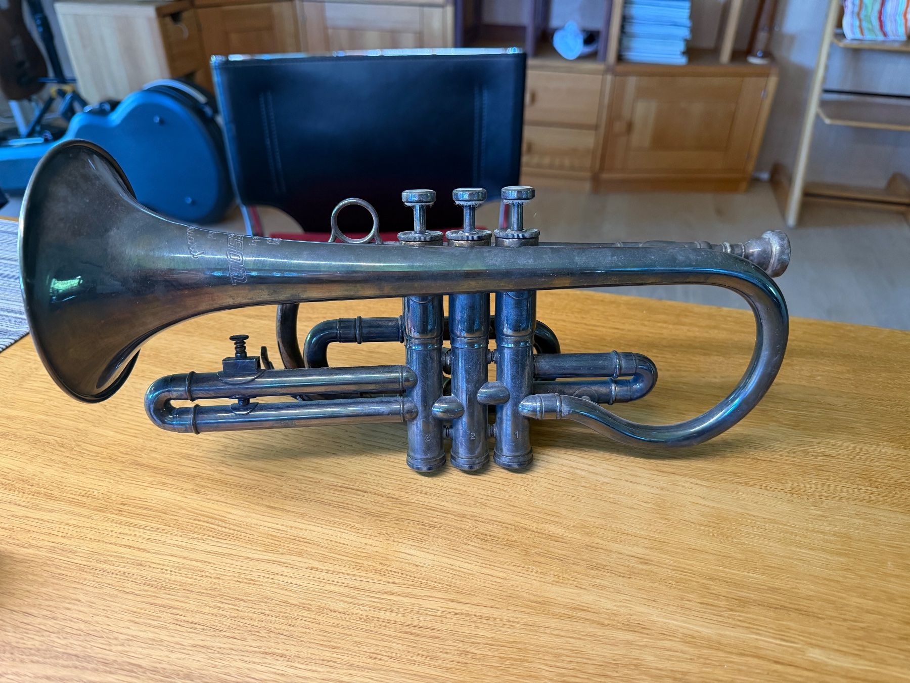 Besson Strumenti musicali: Kornett Besson Messing versilbert gebrauchter Zustand – Usato da Rifferswil venduto da hitch01 2
