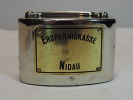 Sparkässeli, Ersparniskasse Nidau, mit Nummer