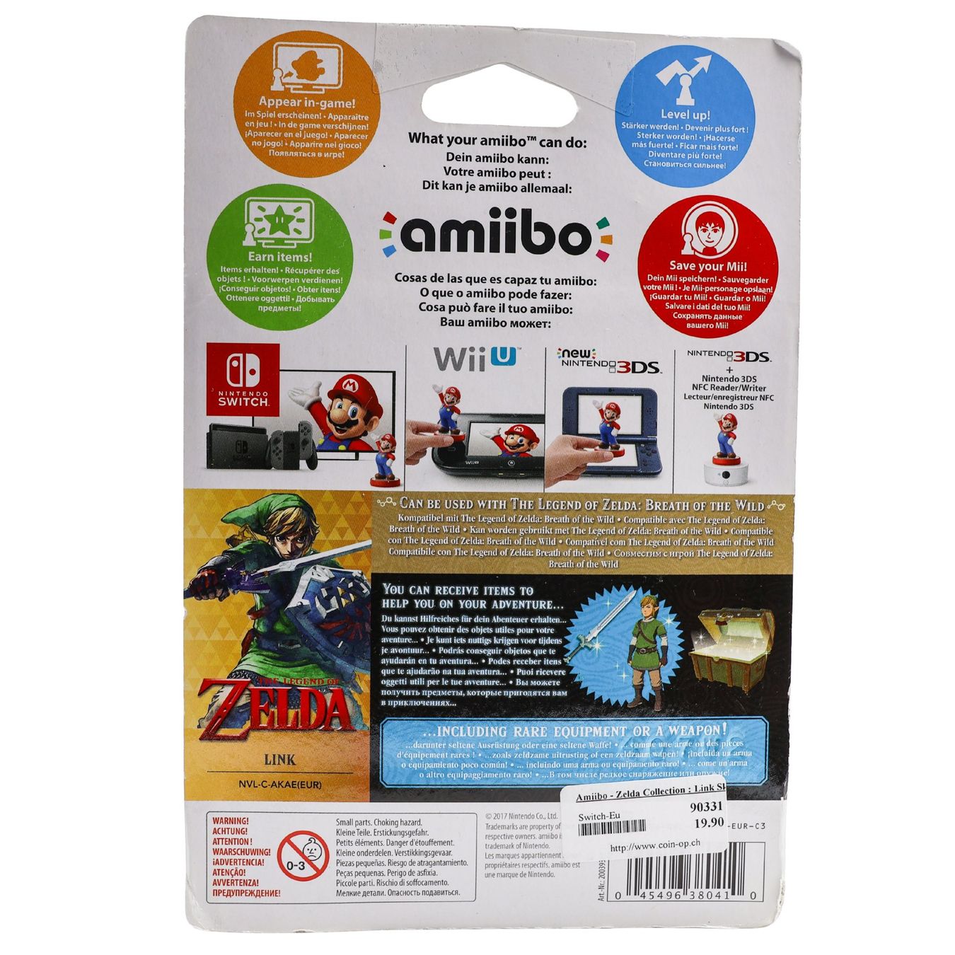Statuette: Link - Skyward Sword Amiibo - NEW – Nuovo e nell'imballaggio originale da Paudex venduto da dindeboy 1